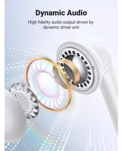 Купить Наушники проводные UGREEN EP101 (60692) Wired Earphones with 3.5mm Plug. Цвет: белый  в E-mobi