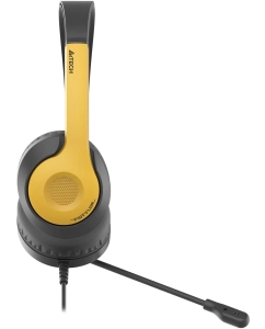 Купить Игровые наушники A4Tech Fstyler FH100U желтый, черный  в E-mobi