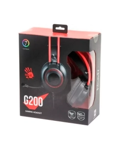 Купить Наушники A4 Bloody G200S (G200S USB/ BLACK +RED)  в E-mobi