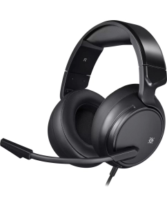 Купить Игровые наушники с микрофоном Defender Shadow черный, софттач, провод 2м в E-mobi