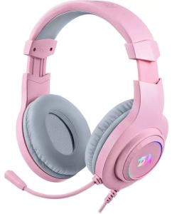 Купить Гарнитура Redragon Hylas игровая, проводная, RGB, USB+3,5мм, розовая  в E-mobi