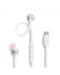 Купить Проводные внутриканальные наушники JBL TUNE 310 USB-C (JBLT310CWHT) белый в E-mobi