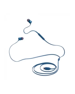 Купить Проводные внутриканальные наушники JBL TUNE 310 USB-C (JBLT310CBLU) синий  в E-mobi