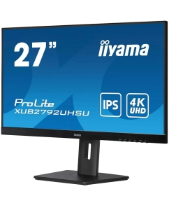 Купить 27" Монитор iiyama ProLite XUB2792UHSU-B5 черный 60Hz 3840x2160 IPS  в E-mobi