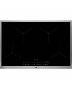 Купить Встраиваемая варочная панель индукционная AEG IAE84411XB черный в E-mobi