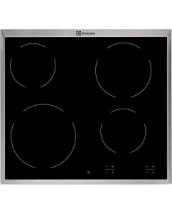 Купить Встраиваемая варочная панель электрическая Electrolux EHF6240XXK черный, серебристый в E-mobi