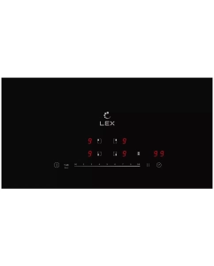 Купить Встраиваемая варочная панель индукционная LEX EVI 641A BL черный  в E-mobi