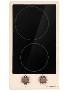 Купить Встраиваемая варочная панель электрическая MAUNFELD EEHE.32VCBGB.R бежевый в E-mobi