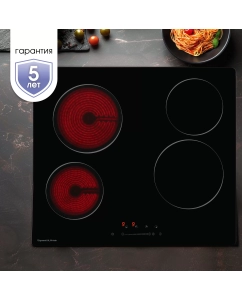 Купить Встраиваемая варочная панель электрическая Zigmund & Shtain CN 42.6 B черный  в E-mobi