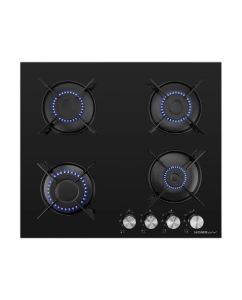 Купить Встраиваемая варочная панель газовая HOMSair HGG641EBK черный в E-mobi