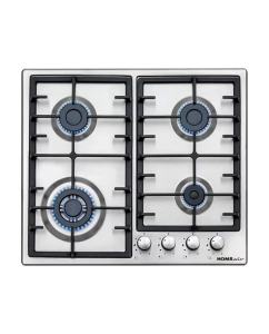 Купить Встраиваемая варочная панель газовая HOMSair HGS646S серебристый в E-mobi