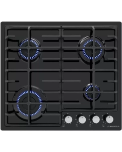 Купить Встраиваемая варочная панель газовая MAUNFELD EGHE.64.6CB/G черный в E-mobi