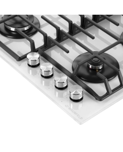 Купить Встраиваемая варочная панель газовая MAUNFELD EGHG.64.6CW/G белый  в E-mobi