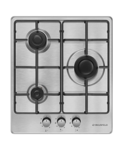 Купить Встраиваемая варочная панель газовая MAUNFELD EGHS.43.3STS-ES/G серебристый  в E-mobi