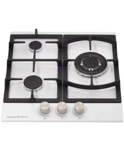 Купить Встраиваемая варочная панель газовая Zigmund & Shtain G 14.4 W белый  в E-mobi