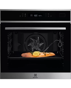 Купить Встраиваемый электрический духовой шкаф Electrolux EOB7S31X черный в E-mobi
