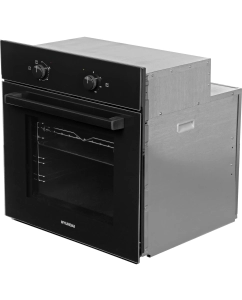Купить Встраиваемый электрический духовой шкаф HYUNDAI 6003.01 BG черный  в E-mobi
