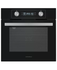 Купить Встраиваемый электрический духовой шкаф MAUNFELD AEOH6062B черный в E-mobi