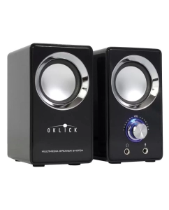 Купить Колонки компьютерные OKLICK OK-116 Black (OK-116 BLACK)  в E-mobi