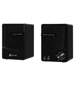 Купить Колонки Oklick OK-126 2.0, 6Вт, черный  в E-mobi