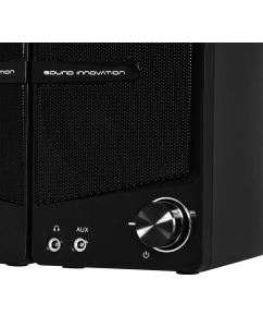 Купить Колонки Oklick OK-126 2.0, 6Вт, черный  в E-mobi