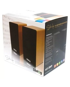 Купить Компьютерная акустика DIALOG AST-20UP вишня  в E-mobi