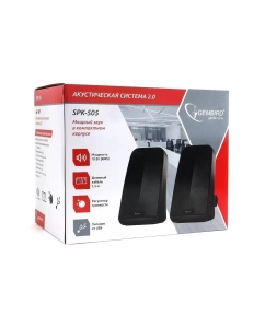 Купить Колонки компьютерные Gembird SPK-505 Black  в E-mobi