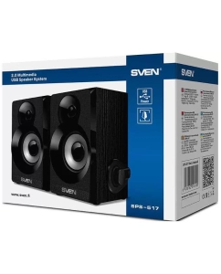 Купить Колонки компьютерные Sven SPS-517 Black (SV-016180)  в E-mobi