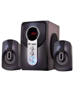 Купить Колонки компьютерные Ginzzu GM-405 Silver/Black в E-mobi