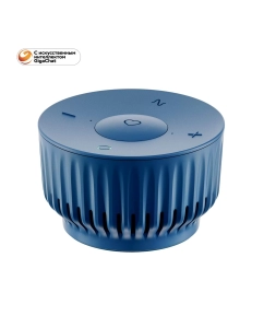 Купить Колонка умная SberBoom Mini с голосовым ассистентом Салют, тёмно-синяя в E-mobi