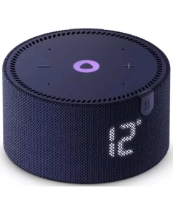 Купить Умная колонка Яндекс Станция Мини Новая  - с Алисой, с часами, Синий Сапфир (YNDX-00020B)  в E-mobi