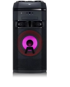 Купить Музыкальный центр LG Xboom OL75DK, 600Вт, с караоке, с микрофоном, Bluetooth, FM, USB, CD, в E-mobi
