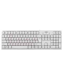 Купить Проводная клавиатура Sven KB-S300 White (SV-016647) в E-mobi