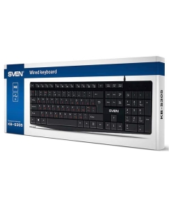 Купить Проводная клавиатура Sven KB-S305 Black (SV-018801)  в E-mobi