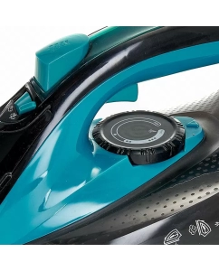 Купить Утюг Delta LUX DE-3000 черный, бирюзовый  в E-mobi