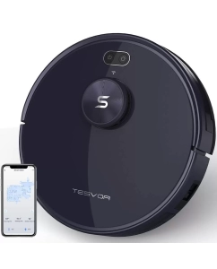 Купить Робот-пылесос Tesvor S6 синий  в E-mobi
