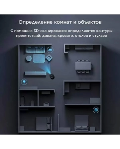 Купить Робот-пылесос Mijia Robot Vacuum Mop LDS 2 Pro MJSTS черный  в E-mobi