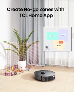 Купить Робот-пылесос TCL Sweeva 6500M черный  в E-mobi