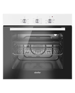 Купить Встраиваемый электрический духовой шкаф Simfer B6EW16011 White в E-mobi