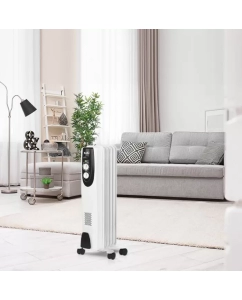 Купить Масляный радиатор Ballu Classic BOH/CL-05WRN белый  в E-mobi