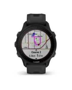 Купить Умные часы Garmin Forerunner 955 Solar, черный (010-02638-20)  в E-mobi