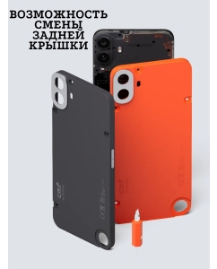 Купить Смартфон Nothing CMF Phone 1 8/128GB Black  в E-mobi