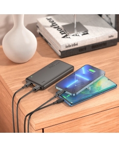 Купить Внешний аккумулятор Hoco J101 10000 мА/ч для мобильных устройств, черный (04301)  в E-mobi