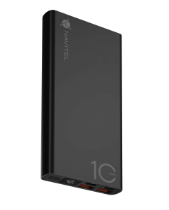 Купить Внешний аккумулятор NAVITEL PWR10 AL 10000 мА/ч черный (PWR10 AL BLACK)  в E-mobi