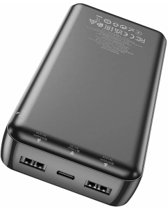 Купить Внешний аккумулятор Hoco J100A 20000 мА/ч для ноутбука, черный  в E-mobi