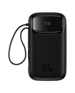 Купить Внешний аккумулятор CN-Baseus Qpow2 Dual-Cable Digital Display Fast Charge 10000mAh  в E-mobi