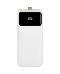 Купить Внешний аккумулятор TFN Porta LCD PD, 40000 мАч, 2 USB, Type-C, microUSB, белый в E-mobi