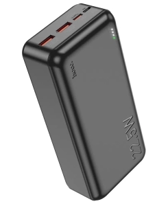 Купить Внешний аккумулятор Hoco Power Bank J101B 30000mAh Black в E-mobi