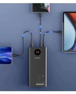 Купить Внешний аккумулятор Romoss PEA30-192 30000 мА/ч для мобильных устройств, черный  в E-mobi