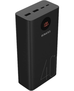 Купить Внешний аккумулятор Romoss 40000 мАч PEA40 черный  в E-mobi